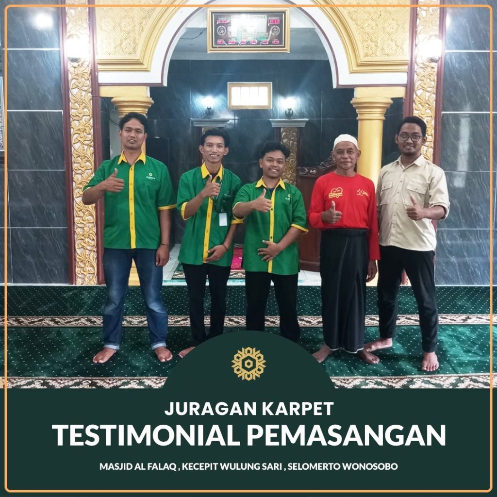 toko karpet masjid jogja testimoni pemasangan (9)