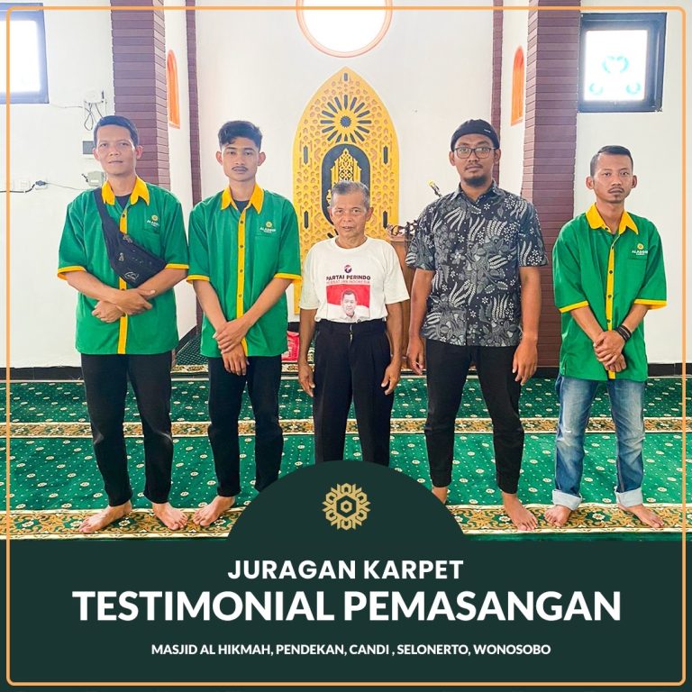 toko karpet masjid jogja testimoni pemasangan (3)