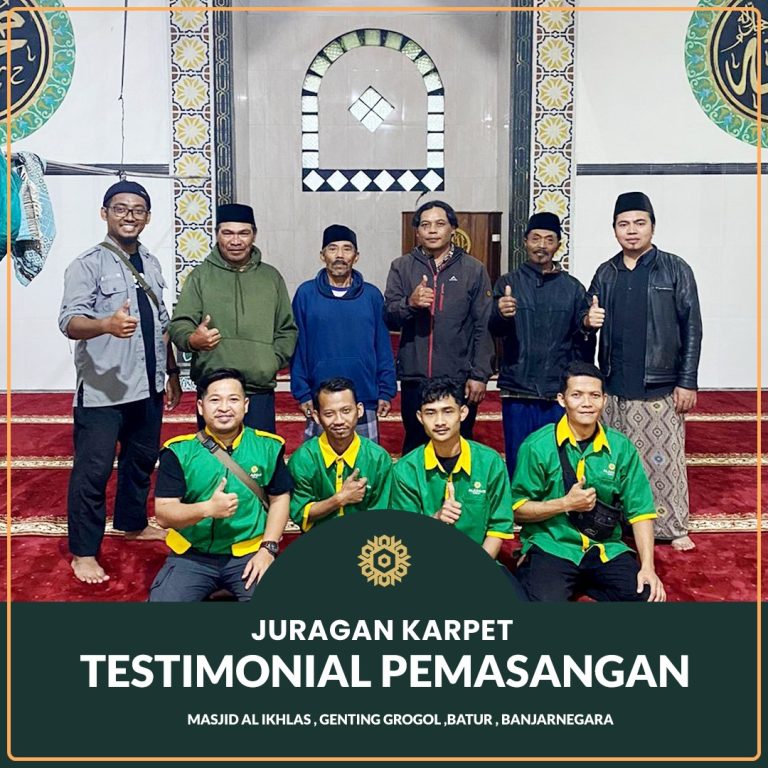 toko karpet masjid jogja testimoni pemasangan (9)