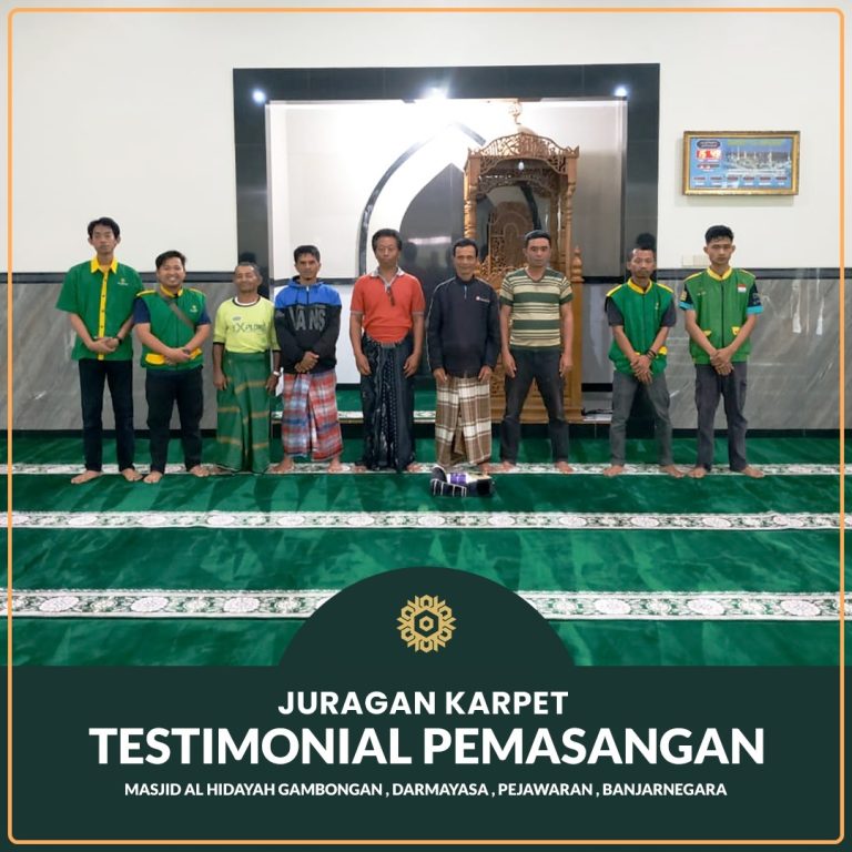 toko karpet masjid jogja testimoni pemasangan (9)