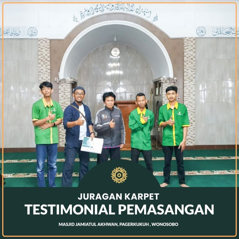 toko karpet masjid jogja testimoni pemasangan (7)