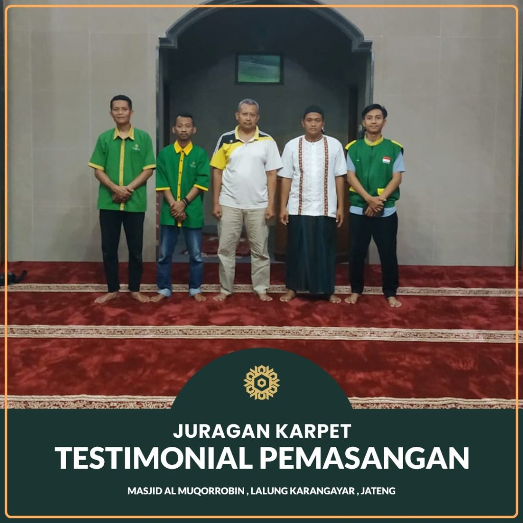 toko karpet masjid jogja testimoni pemasangan (9)
