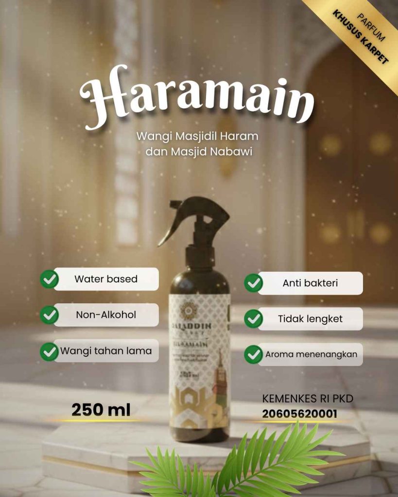 Cara Membuat Parfum Karpet Masjid Yang Wangi Dan Tahan Lama
