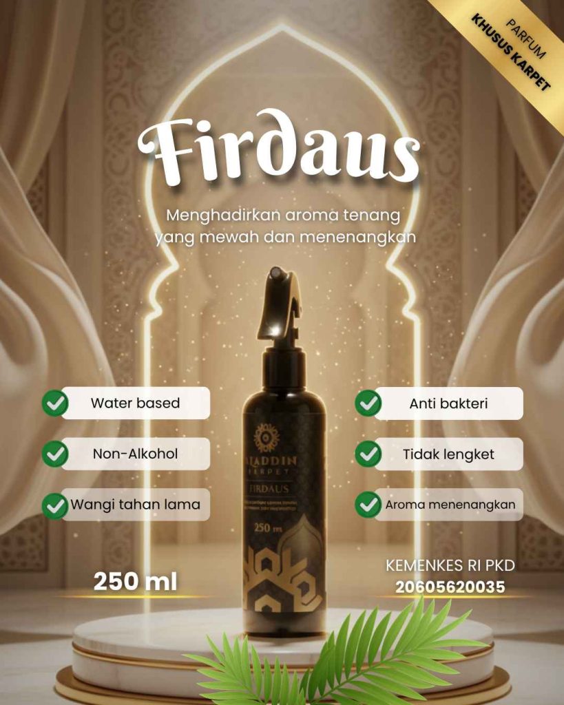 Cara Membuat Parfum Karpet Masjid Yang Wangi Dan Tahan Lama