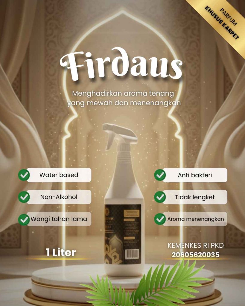 Rekomendasi Parfum Karpet Masjid Terbaik Dan Tahan Lama