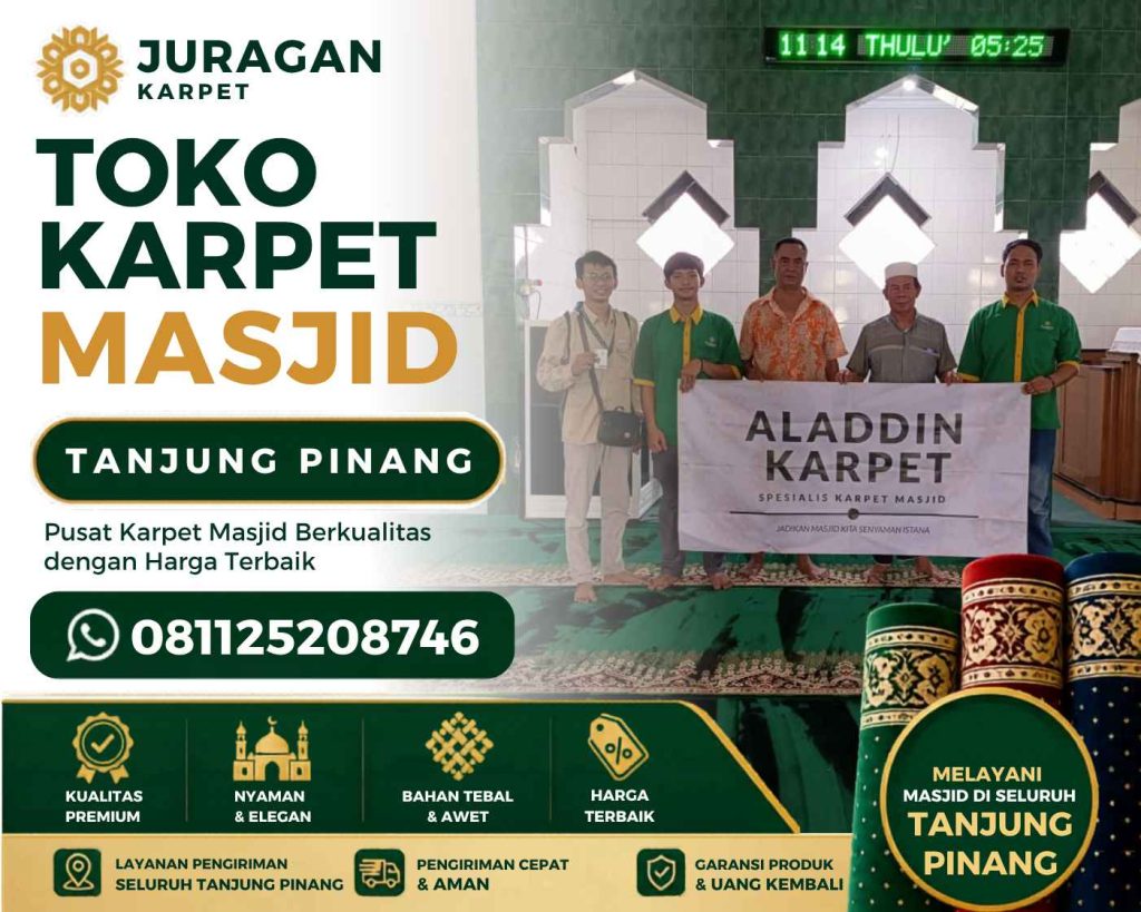 Jual Karpet Masjid Pangkal Pinang Untuk Kenyamanan Jamaah Beribadah
